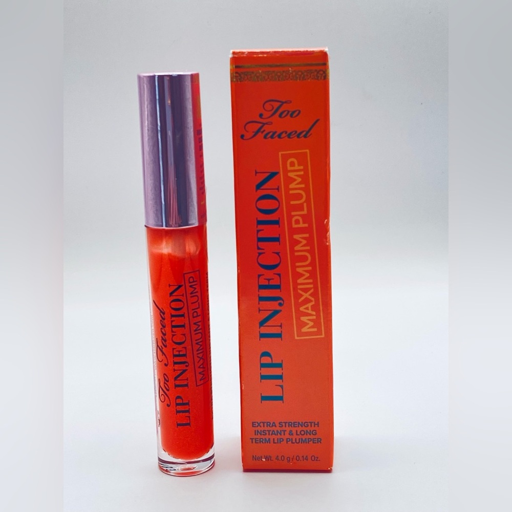 ⭐️2 for $24⭐️ or 1 @ listed price Too Faced Lip Injection Maximum Plump NIB